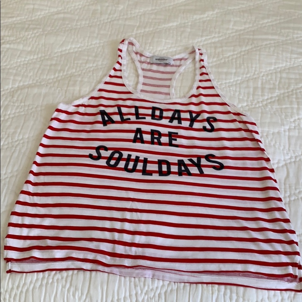 Pristine “All Days Are Soul Days” SoulCycle tank